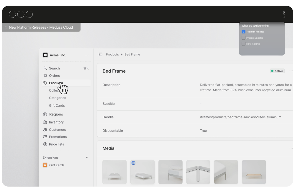Motion design workflow for a feature and Integration Launch videos